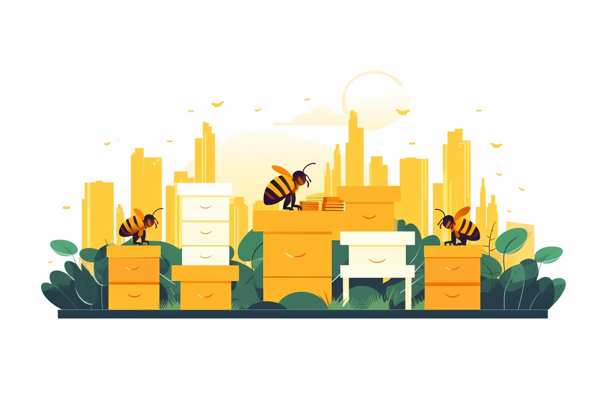 urban-agriculture honey-production beehive